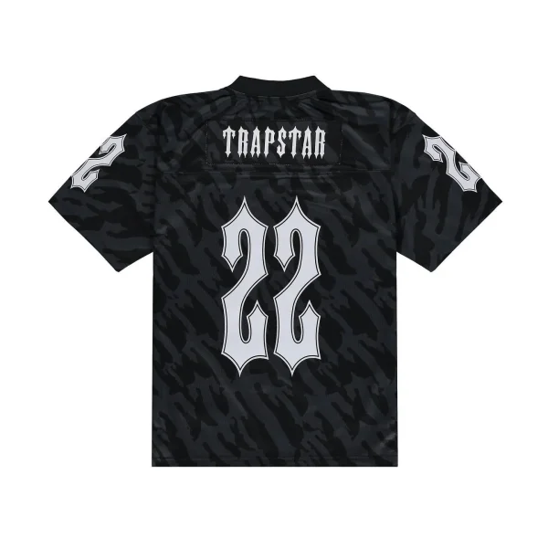 Trapstar x NFL Black Football Jersey-1