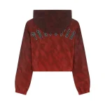 WOMENS TRAPSTAR IRONGATE T WINDBREAKER - Burgundy-1