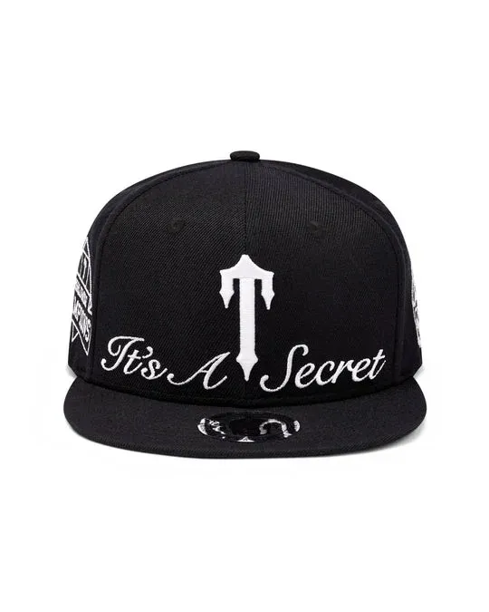 black-its-a-secret-snapback-hat black-its-a-secret-snapback-hat