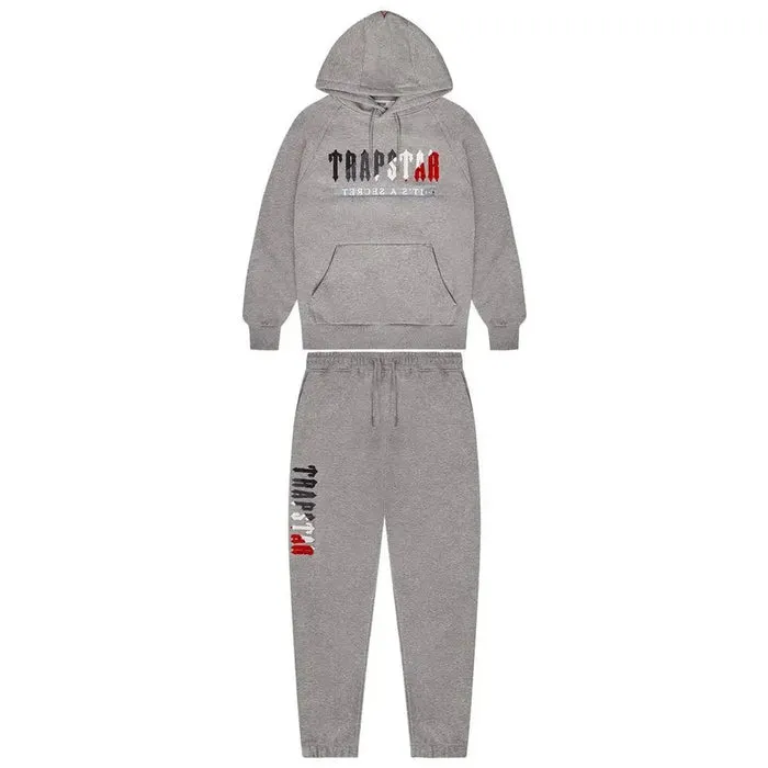 trapstar-chenille-decoded-2-0-hooded-tracksuit-grey-red trapstar-chenille-decoded-2-0-hooded-tracksuit-grey-red