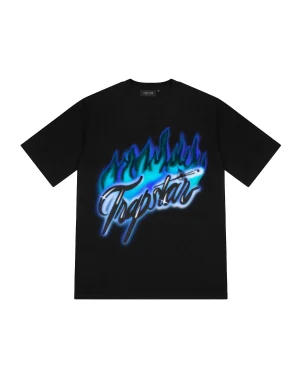 trapstar-flame-print-black-purple-tee