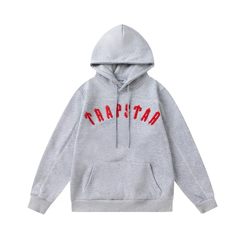 trapstar-red-logo-gray-hoodie trapstar-red-logo-gray-hoodie