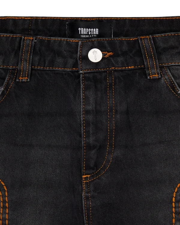 trapstar-womens-irongate-panel-denim-black-jeans-4