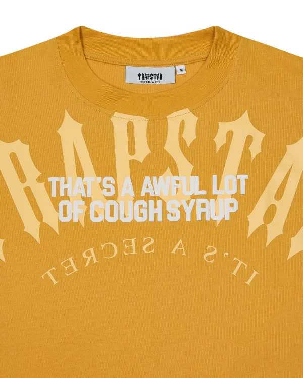 trapstar-x-cough-syrup-arch-yellow-tee-4